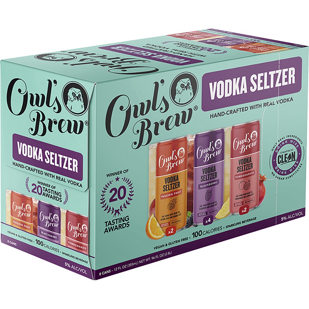 slide 1 of 1, Owl's Brew Tea Variety - 96 fl oz, 96 fl oz