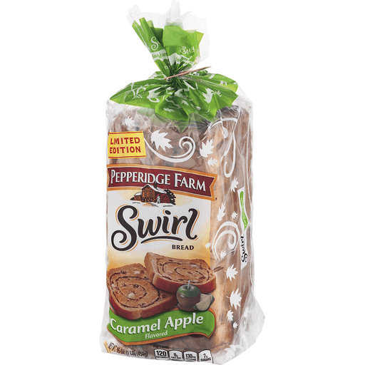 slide 2 of 8, Pepperidge Farm Fresh Bakery Swirl Thick Slice Caramel Apple Bread, 14 oz