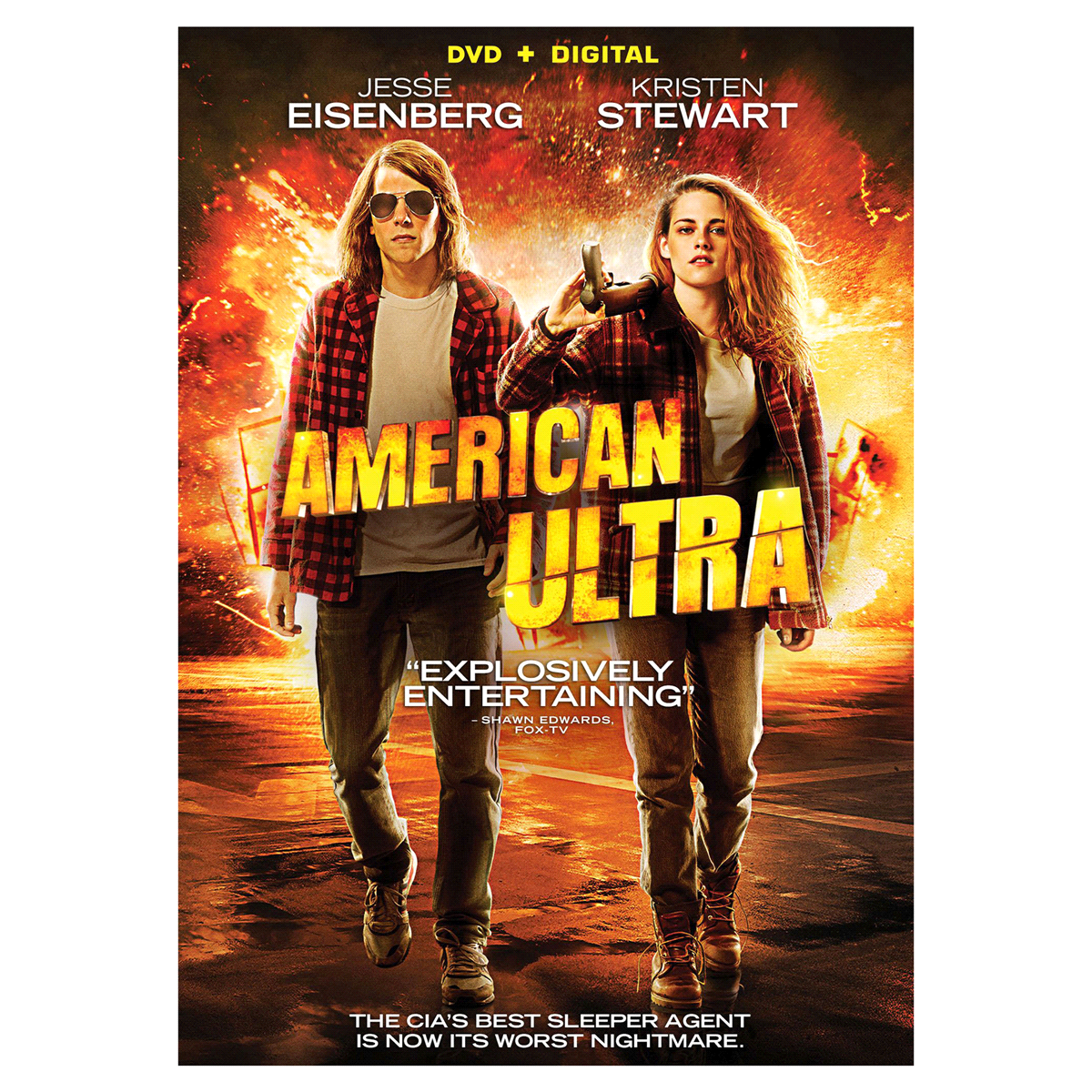 slide 1 of 1, American Ultra (DVD), 1 ct