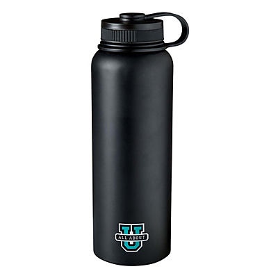 slide 1 of 1, All About U Black Stainless Steel XL Bottle, 1 ct