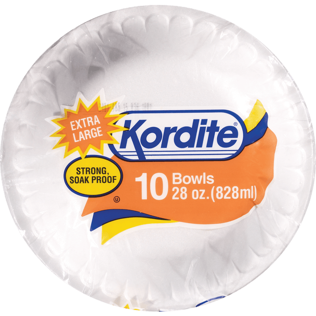 slide 1 of 1, Dollar Deals Kordite Foam Bowls, 1 ct