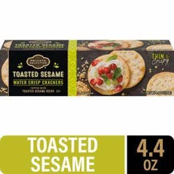 Private Selection Toasted Sesame Water Crisp Crackers