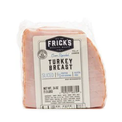 Frick's Sliced Oven Roasted Turkey Breast 24 oz