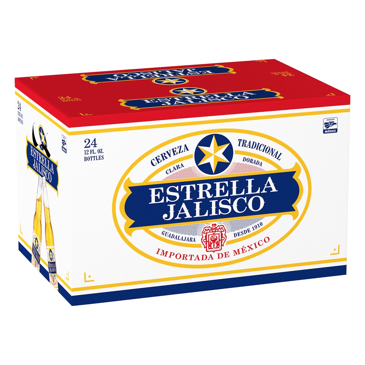 slide 8 of 8, Estrella Jalisco Beer 24 - 12 fl oz Bottles, 24 ct