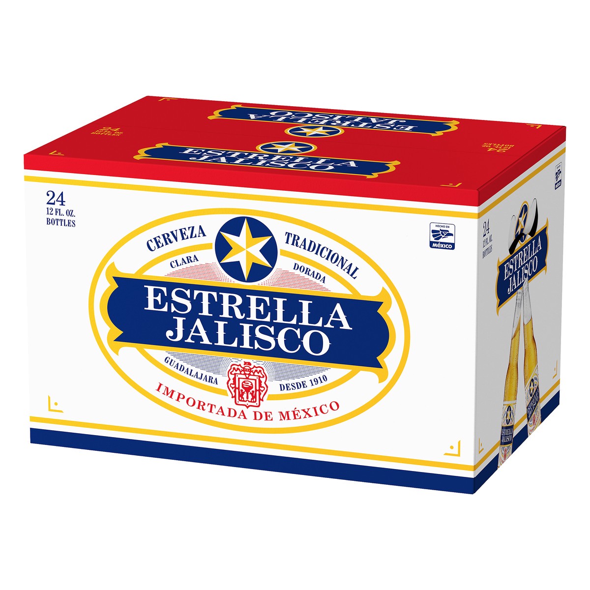 slide 5 of 8, Estrella Jalisco Beer 24 - 12 fl oz Bottles, 24 ct