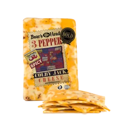 Boar's Head 3-Pepper Colby Jack Cheese