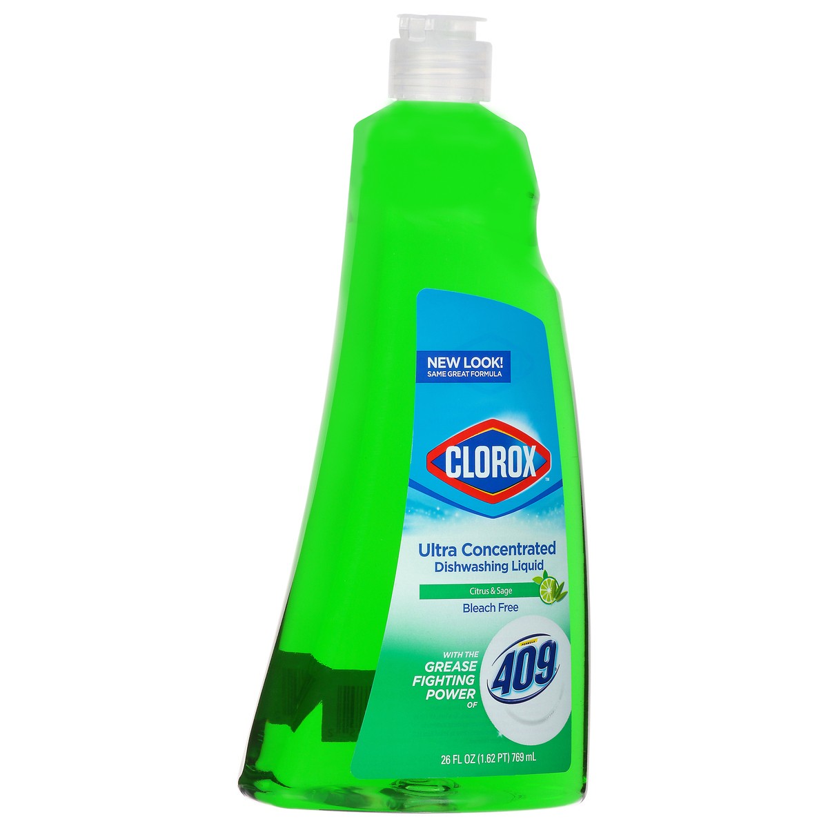 slide 12 of 13, Clorox Citrus & Sage Ultra Concentrated Dishwashing Liquid 26 fl oz, 26 fl oz