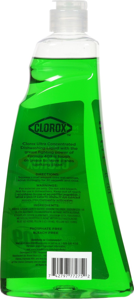 slide 6 of 13, Clorox Citrus & Sage Ultra Concentrated Dishwashing Liquid 26 fl oz, 26 fl oz