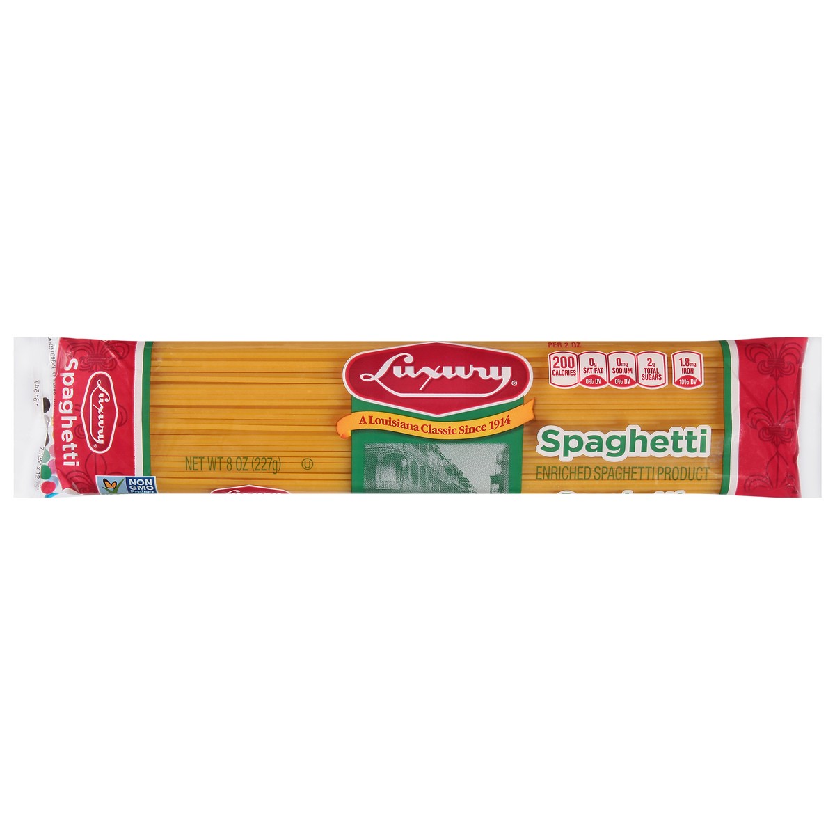 slide 10 of 13, Luxury Spaghetti 8 oz, 8 oz