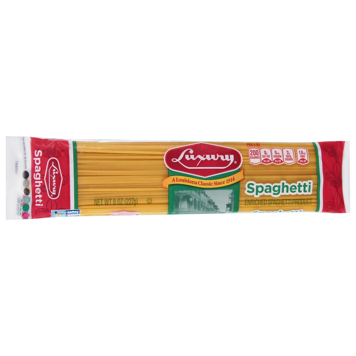 slide 9 of 13, Luxury Spaghetti 8 oz, 8 oz