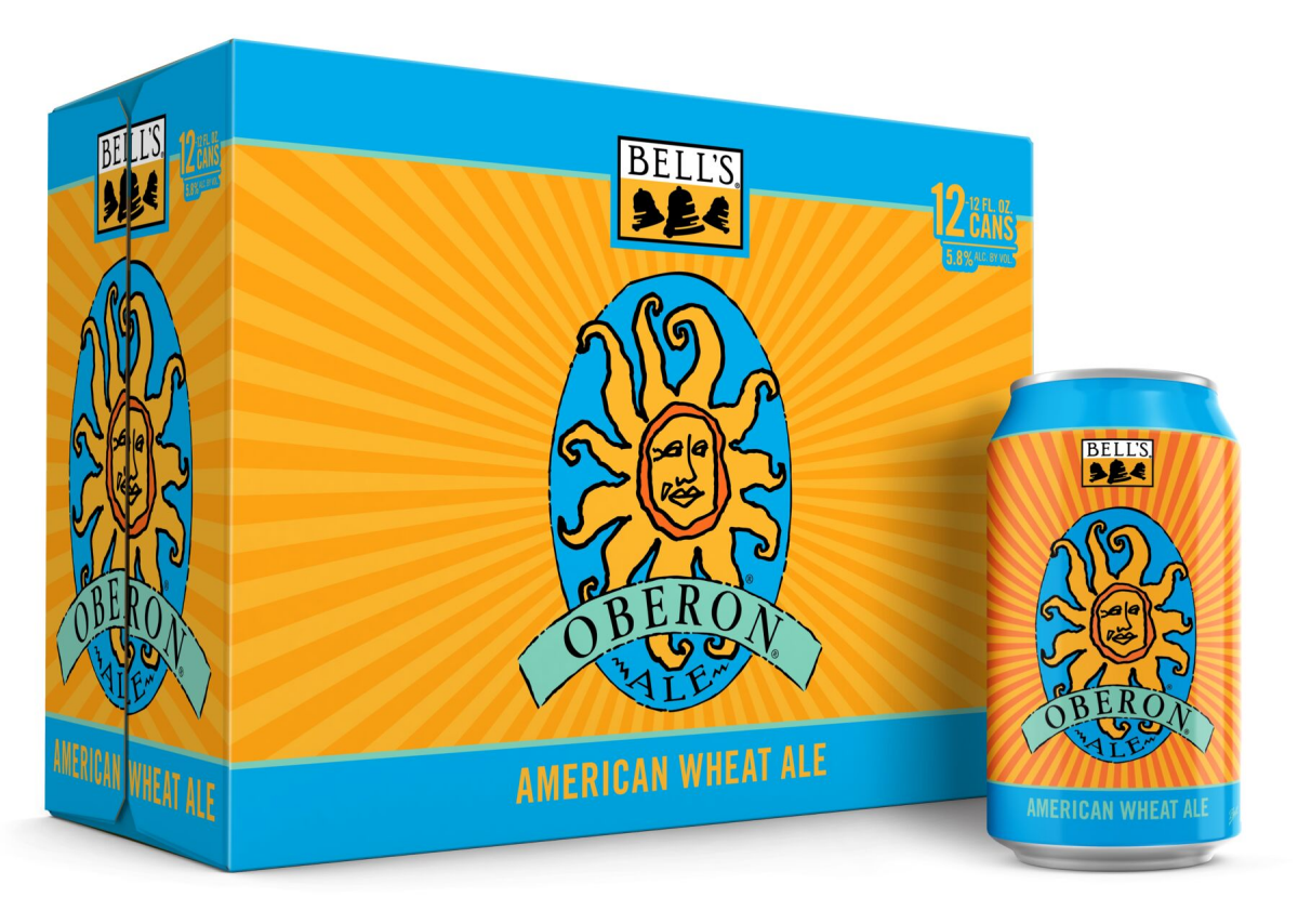 slide 3 of 5, Bell's Oberon Beer Cans, 12 ct; 12 oz