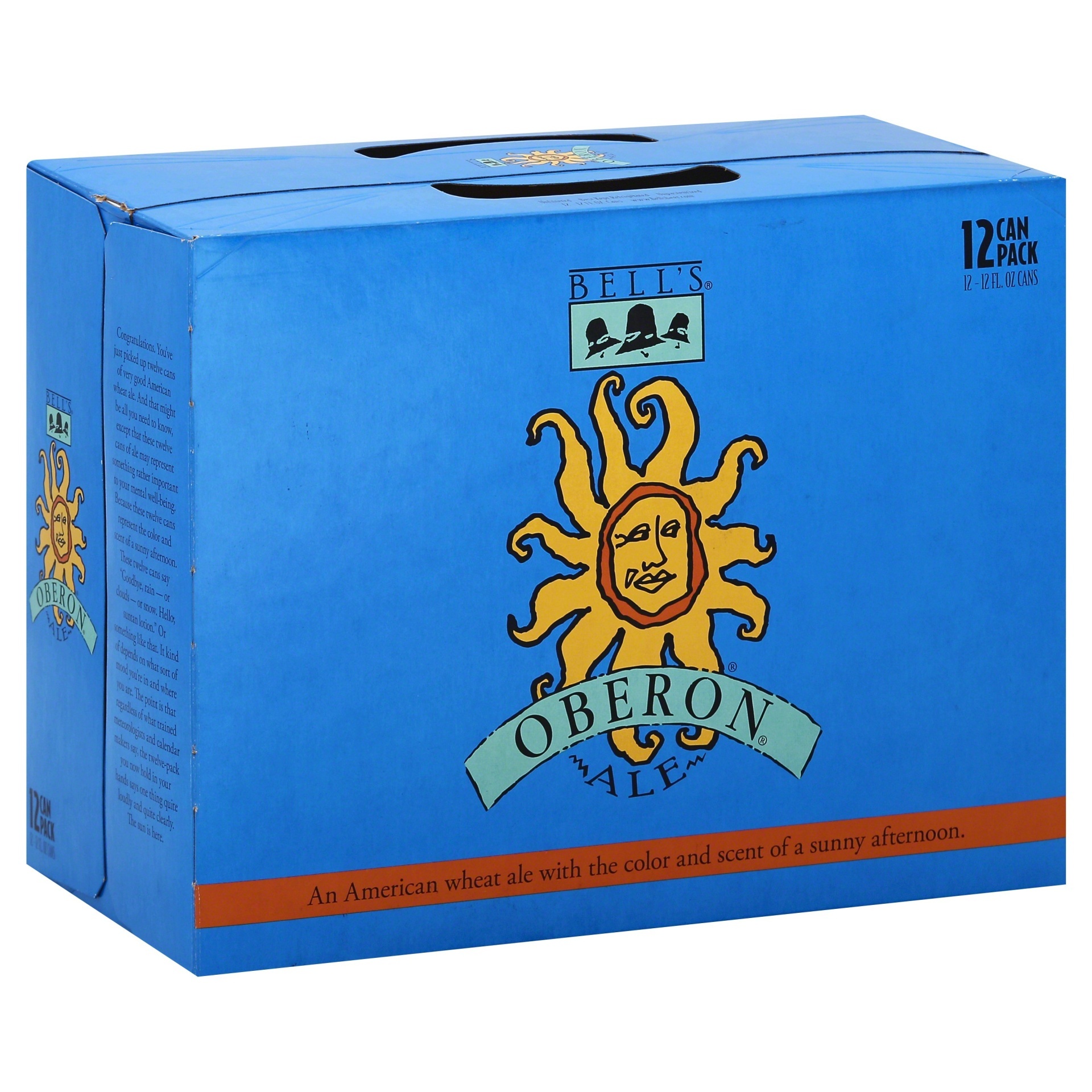 slide 1 of 1, Bell's Bells Oberon Beer Cans, 12 oz