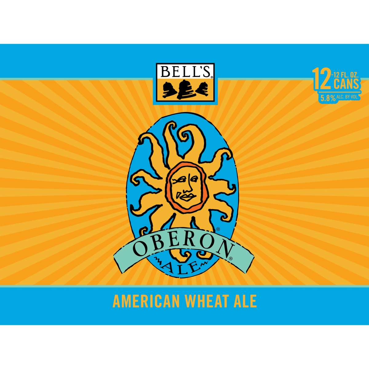 slide 1 of 5, Bell's Oberon Beer Cans, 12 ct; 12 oz