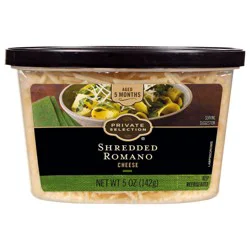 Private Selection Shredded Romano Cheese Cup