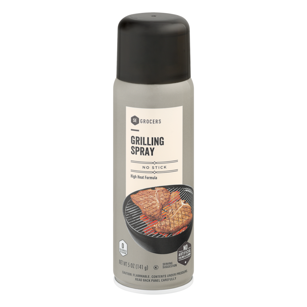 slide 1 of 1, SE Grocers Grilling Spray, 5 oz