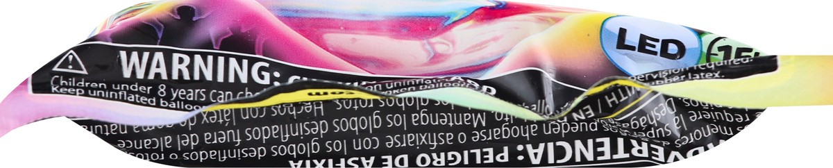 slide 5 of 6, Illooms Glow Marble Balloons 9In, 5 ct