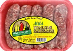 New York Style Sausage Italian Sausage 16 oz