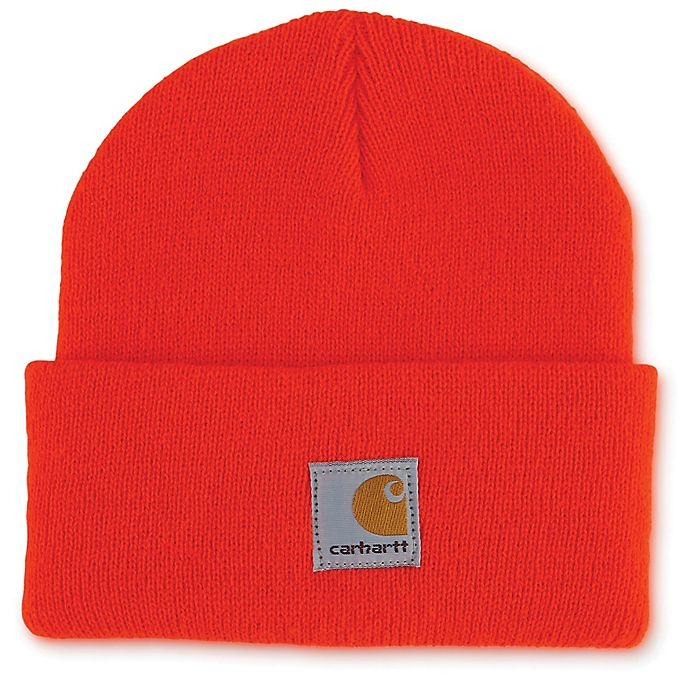 slide 1 of 1, Carhartt Infant/Toddler Knit Hat - Orange, 1 ct