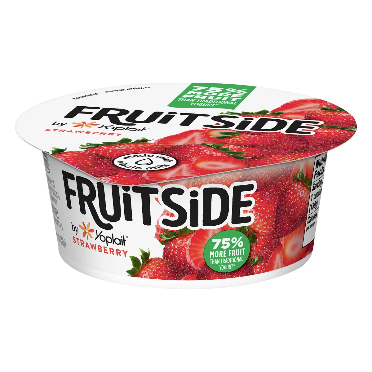 slide 3 of 13, Yoplait FruitSide Strawberry Yogurt 5.3 oz, 5.3 oz
