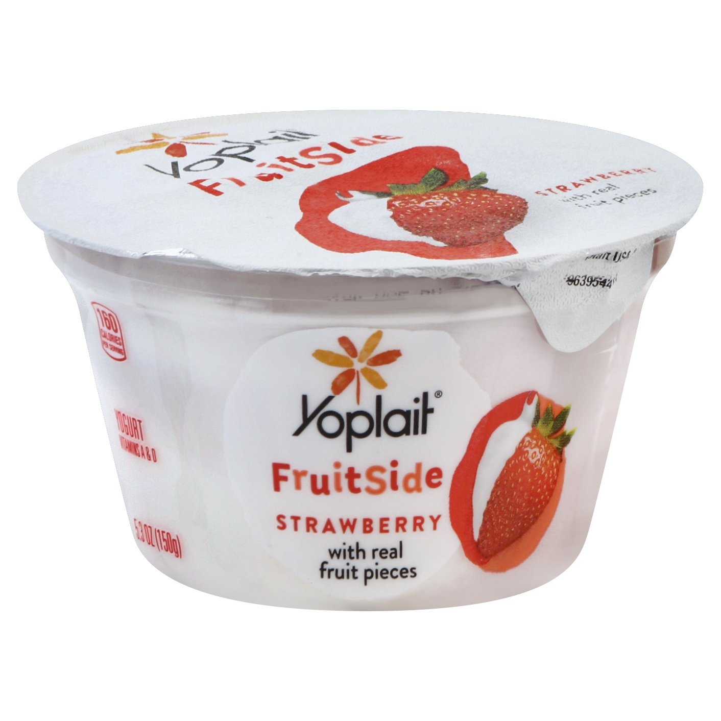 slide 1 of 1, Yoplait Fruitside - Strawberry, 5.3 oz