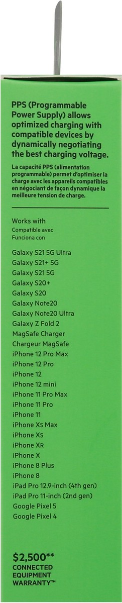 slide 4 of 9, Belkin BoostCharge Wall Charger with PPS 1 ea, 1 ct