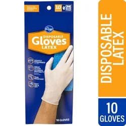 Kroger Home Sense Disposable Latex Gloves