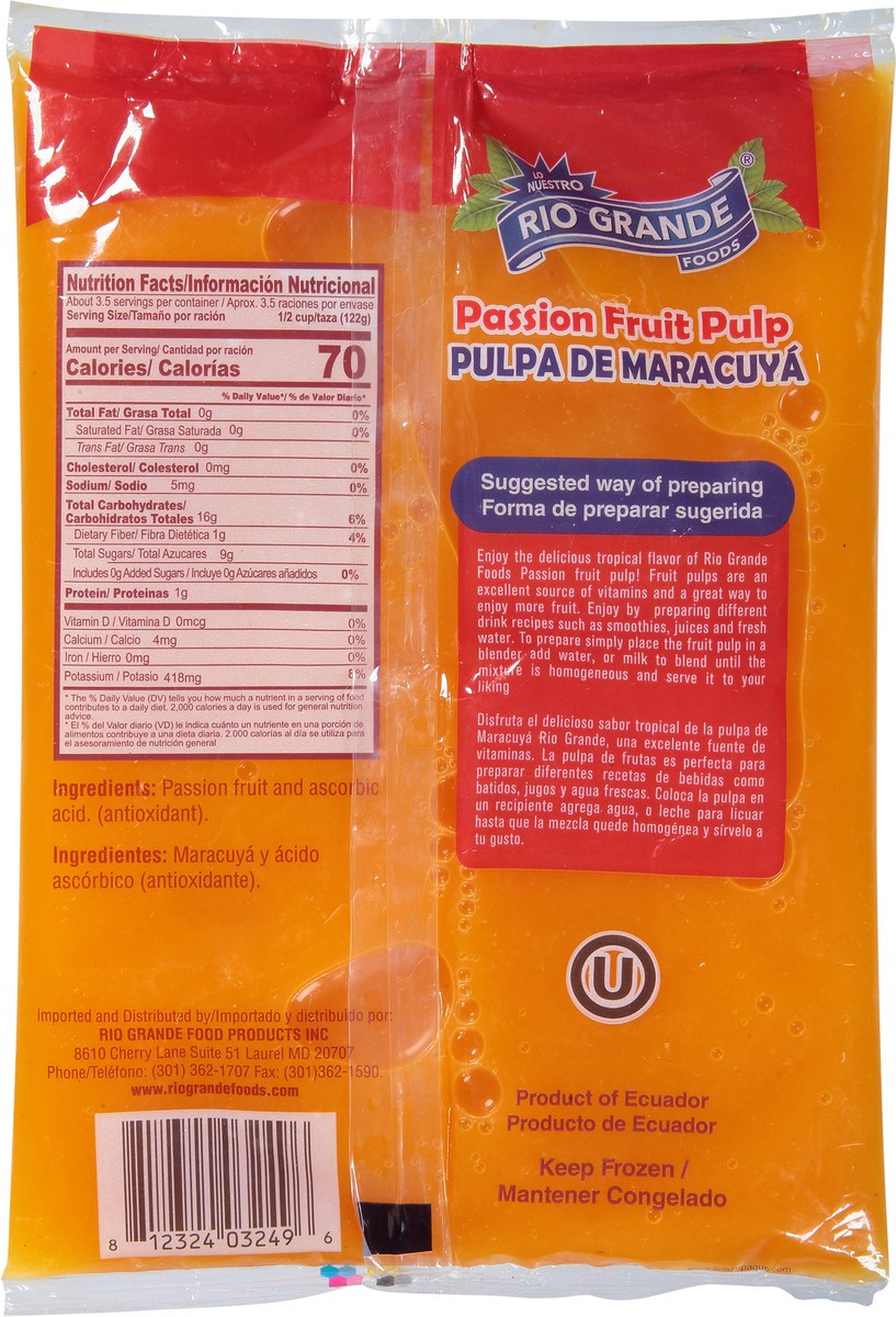 slide 8 of 11, Rio Grande Passion Fruit Pulp 14 oz, 14 oz
