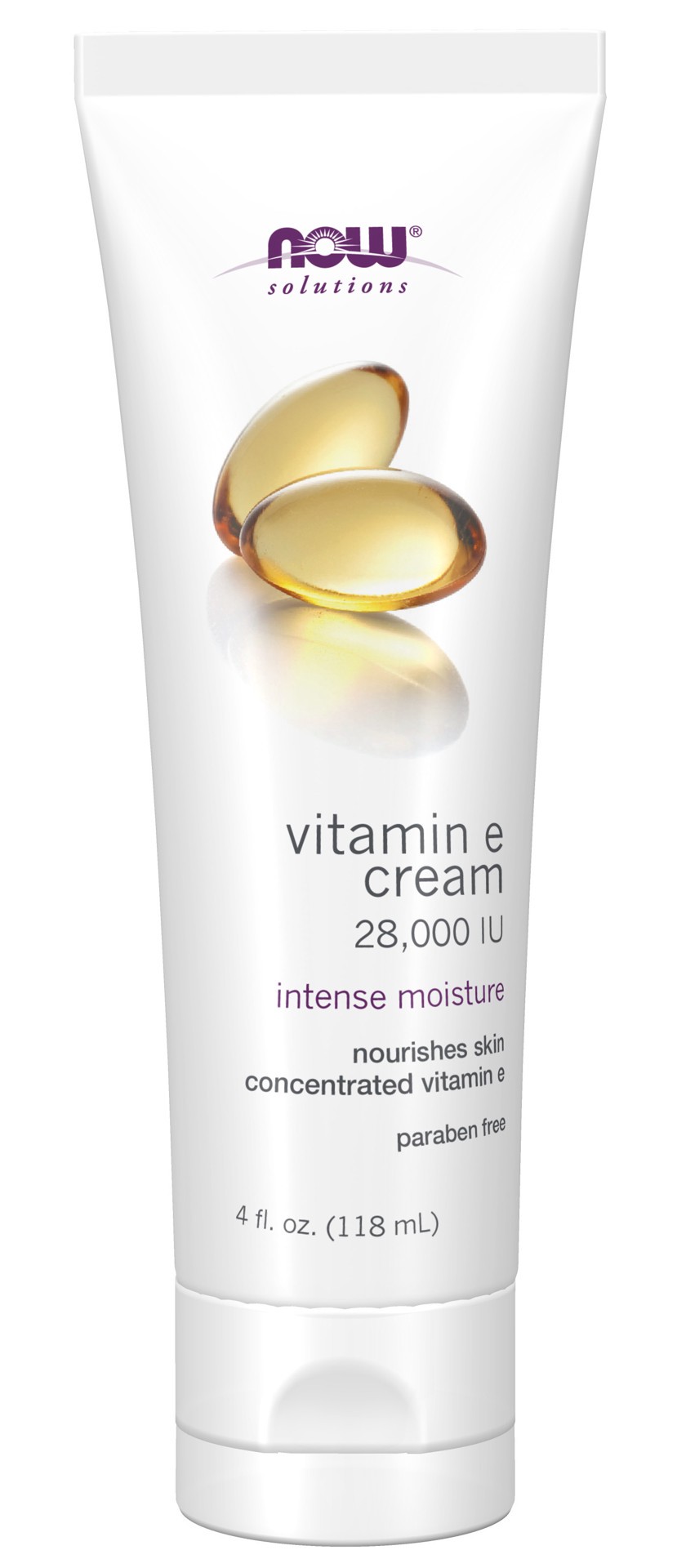 slide 1 of 4, Now Naturals Vitamin E Cream, 4 fl oz