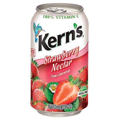 slide 1 of 1, Kern's Strawberry Banana Nectar - 11.5 fl oz, 11.5 fl oz