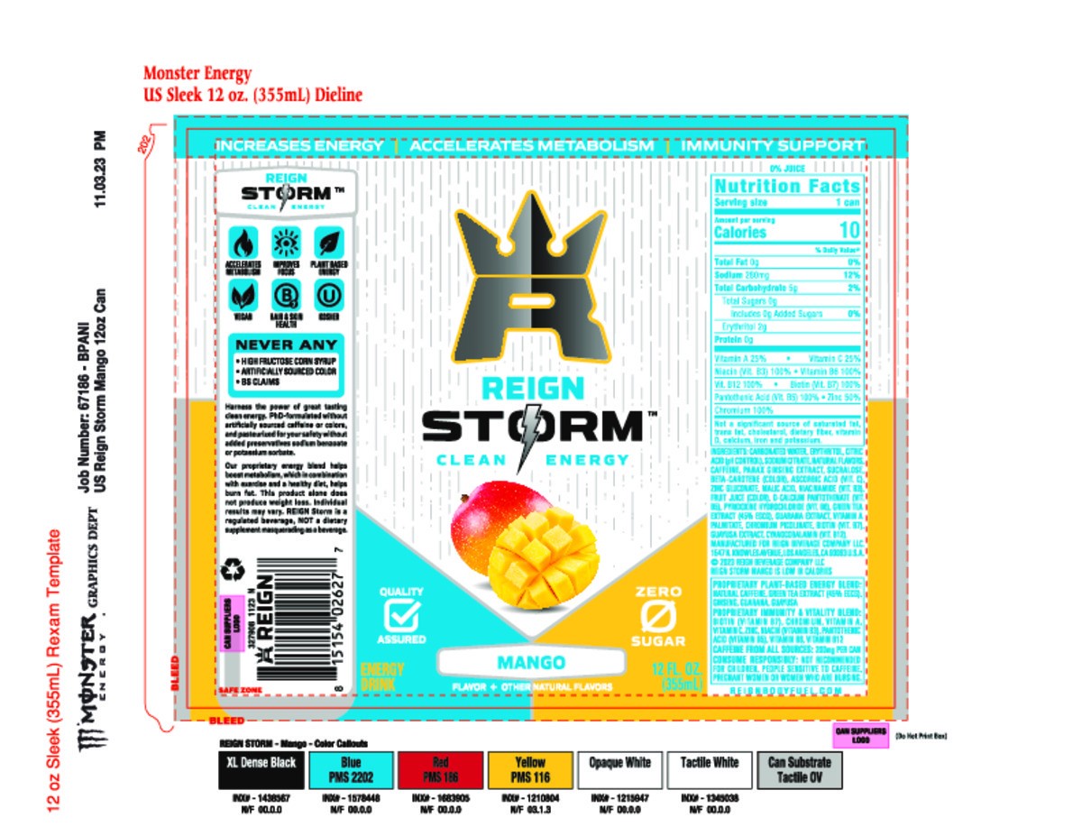 slide 6 of 7, Reign Storm Mango 12/12oz, 12 fl oz