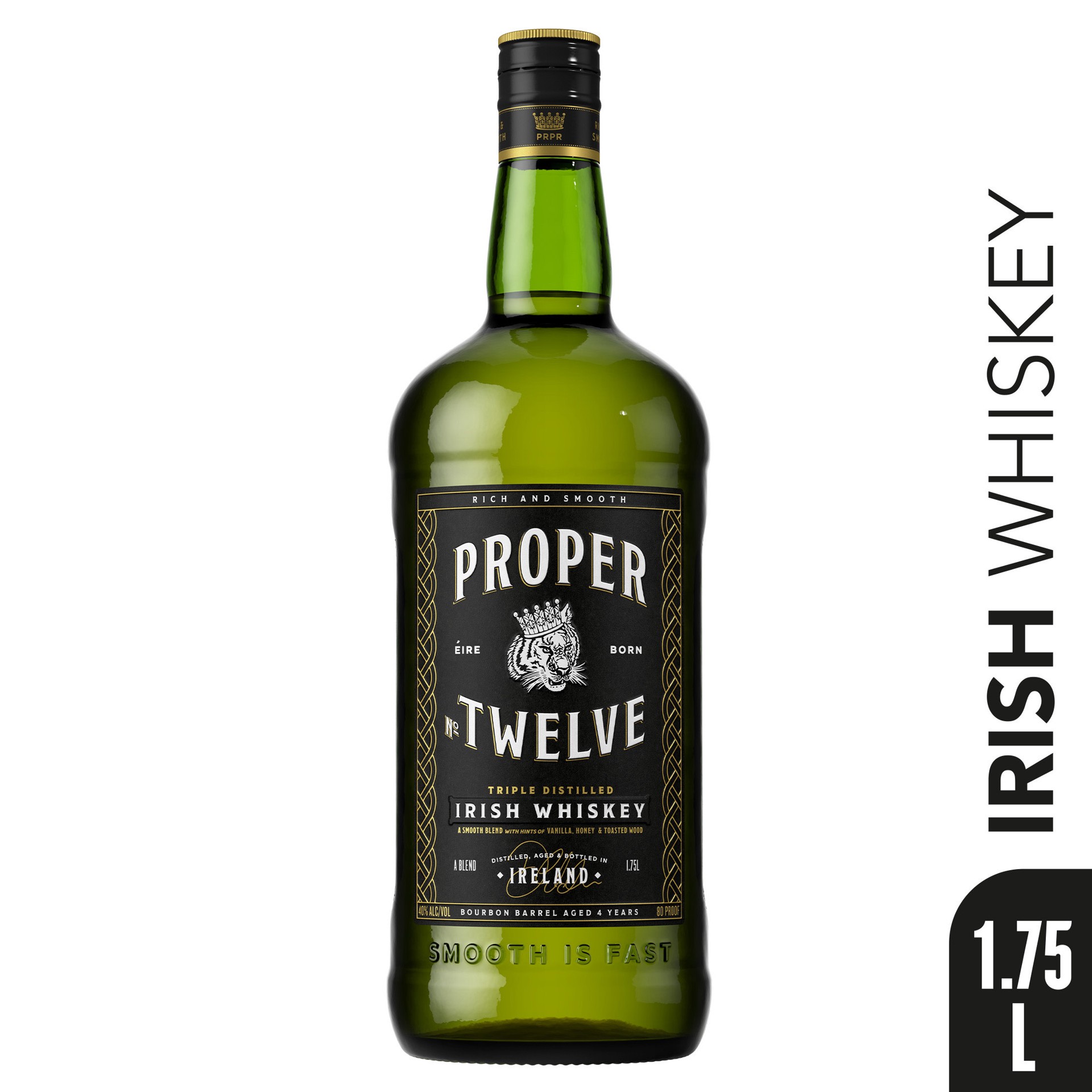 slide 5 of 5, Proper No. Twelve Triple Distilled Irish Whiskey 1.75 lt, 1.75 liter