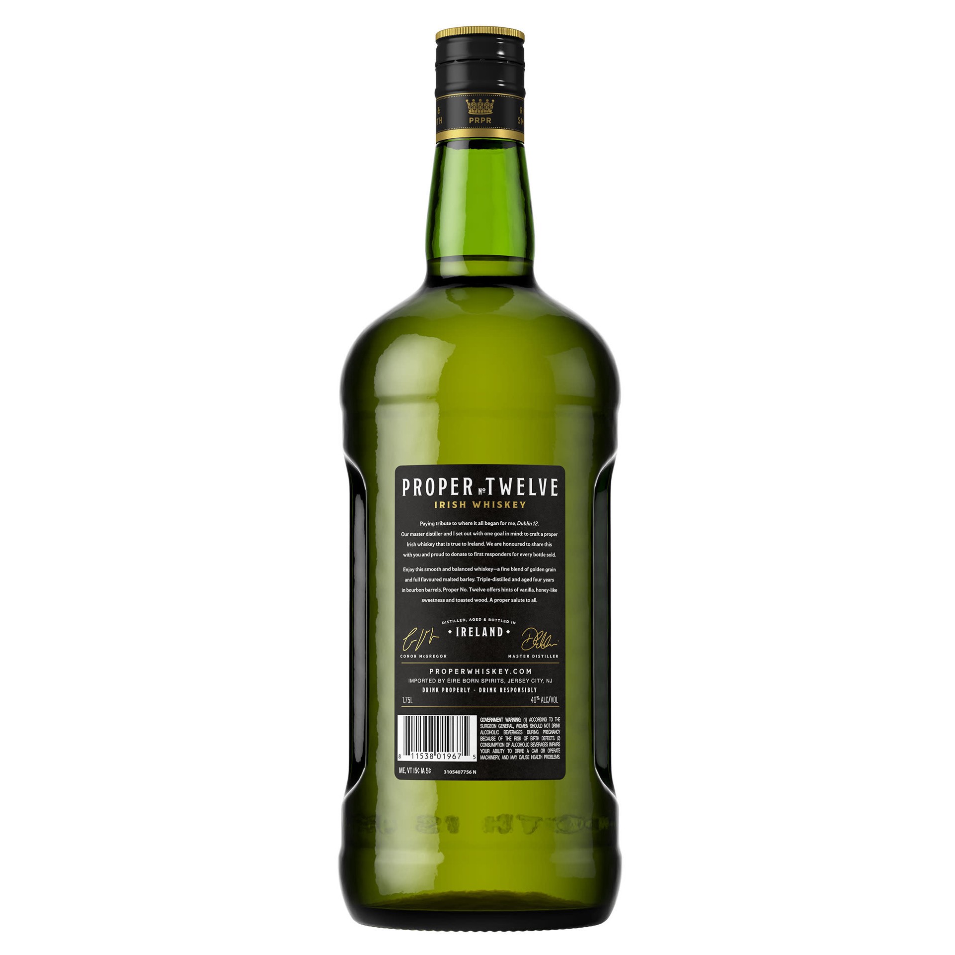 slide 3 of 5, Proper No. Twelve Triple Distilled Irish Whiskey 1.75 lt, 1.75 liter