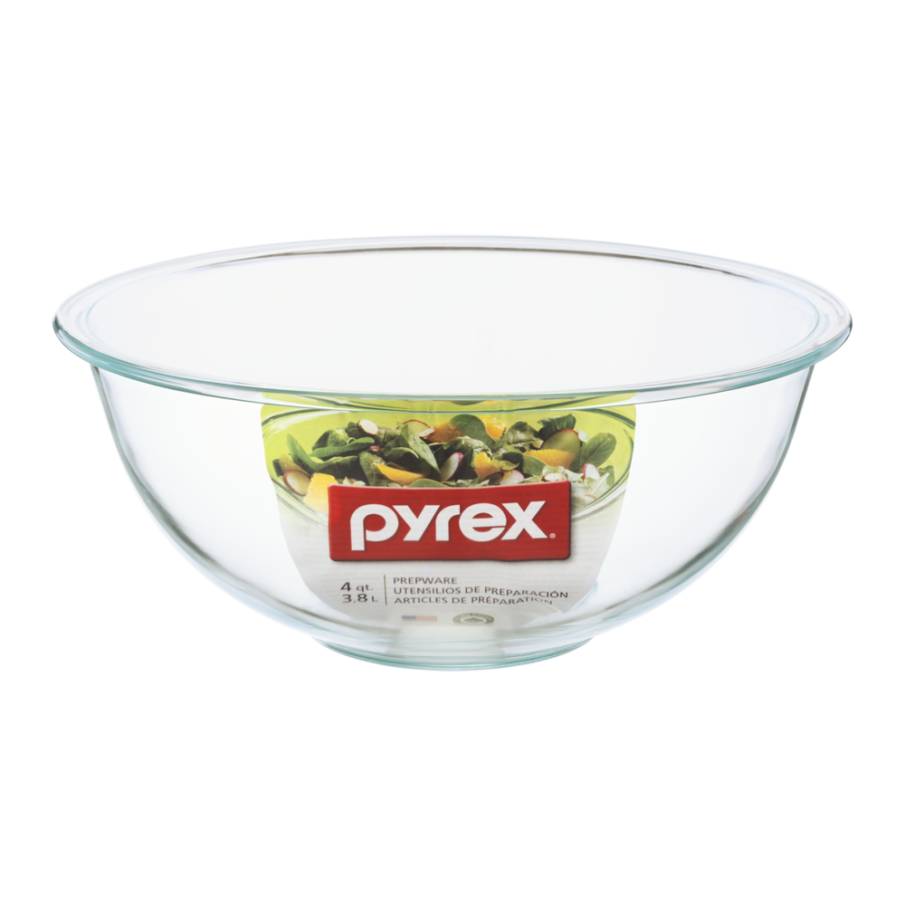 slide 1 of 1, Pyrex Mixing Bowl - 4qt, 4 qt