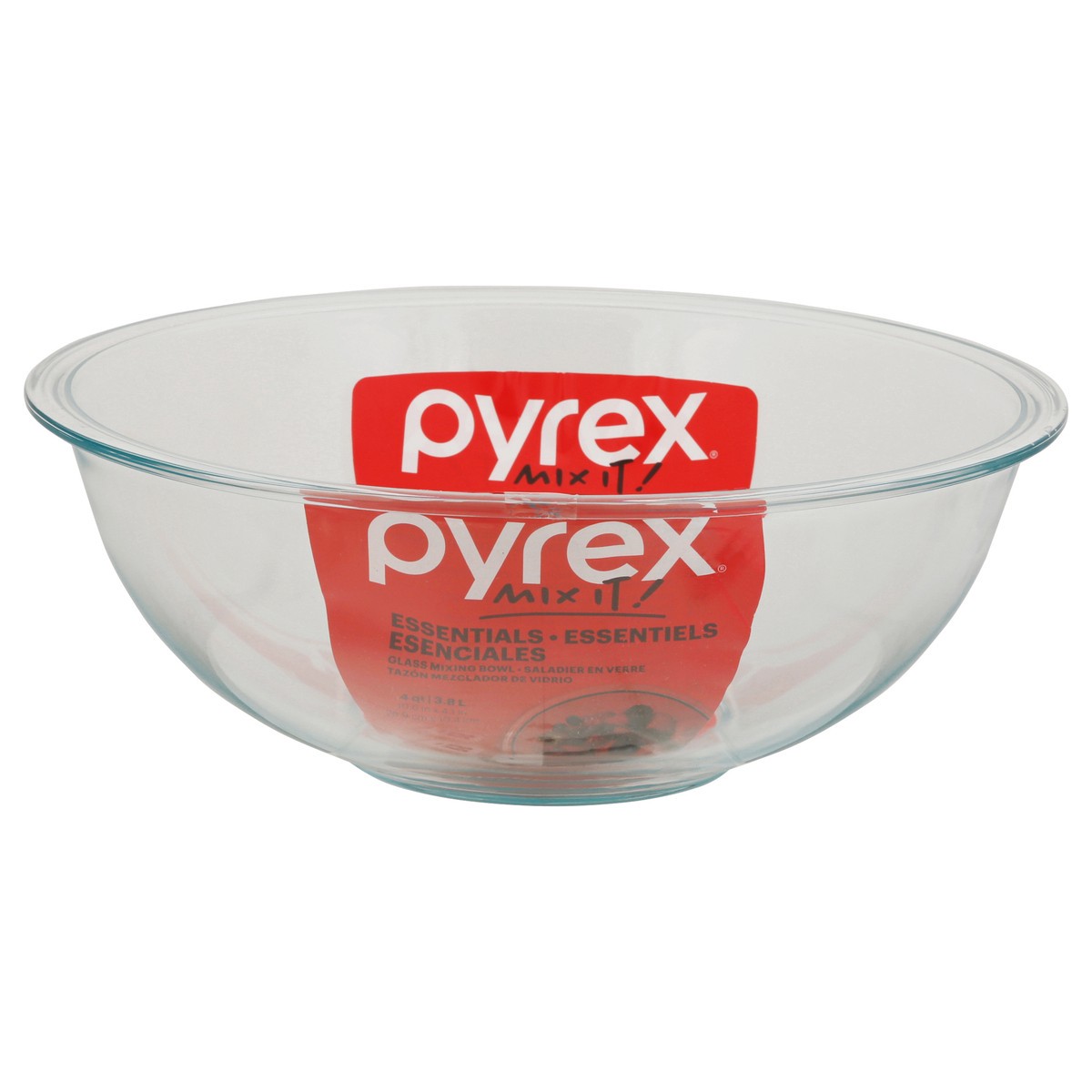 slide 1 of 9, Pyrex Mixing Bowl - 4qt, 1 ct
