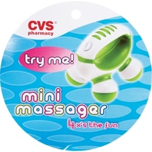 slide 1 of 1, CVS Health Mini Massager, 1 ct