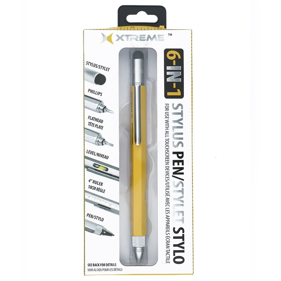 slide 1 of 1, Xtreme 6-in-1 Stylus Pen, 1 ct