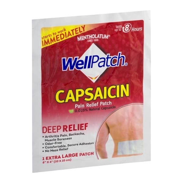 slide 1 of 2, WellPatch Deep Heating Pain Relief Pad, 1 ct