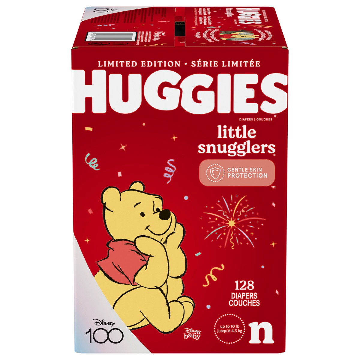 slide 1 of 5, Huggies Little Snugglers Baby Diapers, Size Newborn, 128 Ct, 128 ct