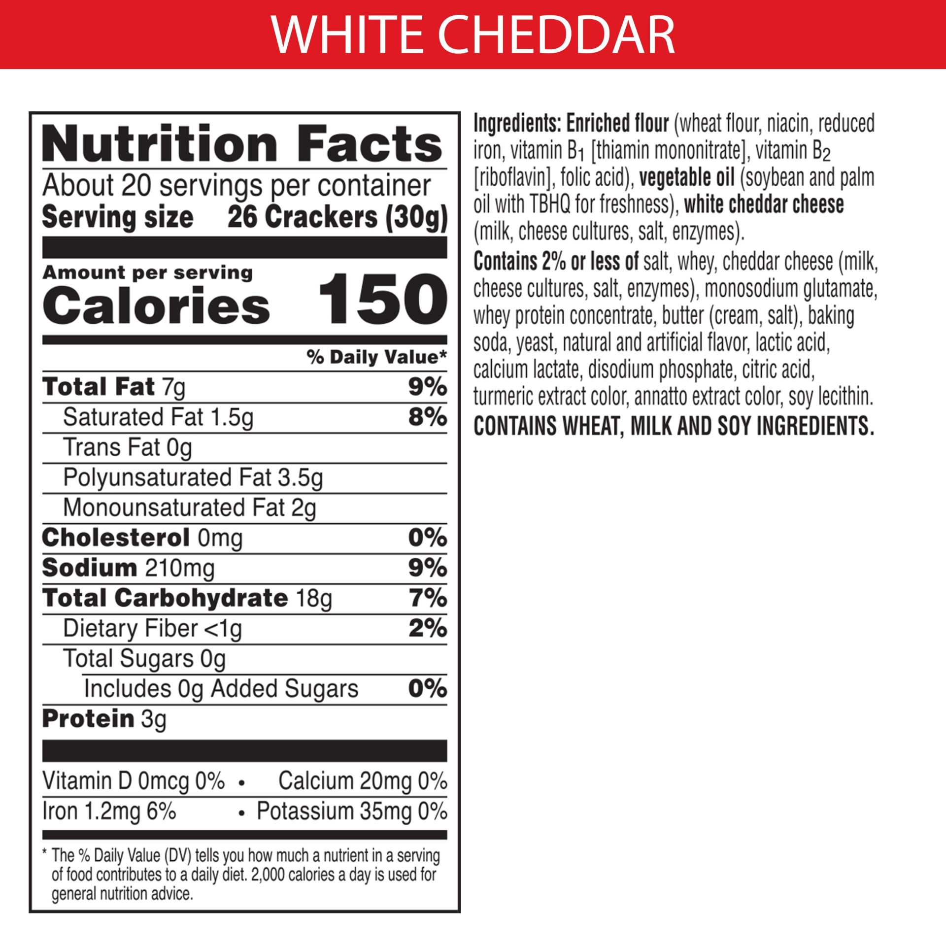slide 3 of 7, Cheez-It Cheese Crackers, Baked Snack Crackers, White Cheddar, 21 oz
