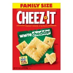 Cheez-It Cheese Crackers, White Cheddar, 21 oz