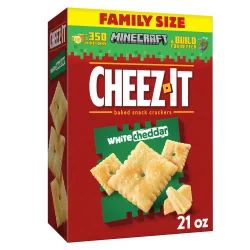 Cheez-It Cheese Crackers, Baked Snack Crackers, White Cheddar