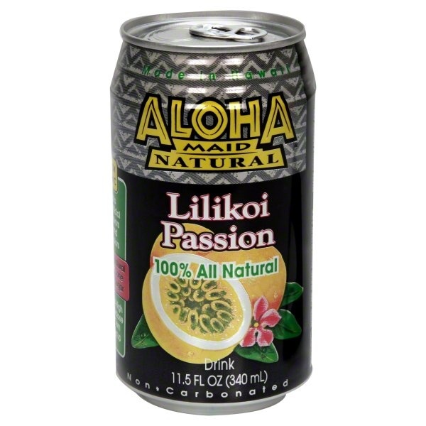 slide 1 of 2, Aloha Maid Lilikoi Passion Drink - 11.5 oz, 11.5 oz