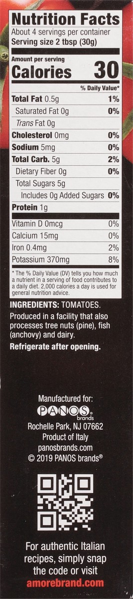 slide 7 of 9, Amore Tomato Paste 4.5 oz, 4.5 oz