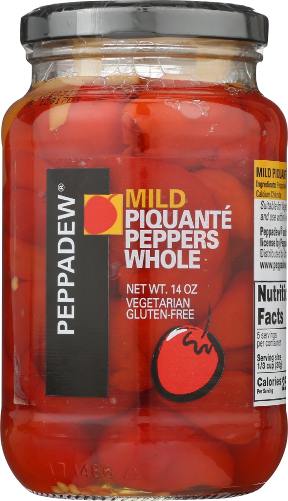 slide 1 of 2, PEPPADEW Whole Sweet Piquante Peppers, 14 oz