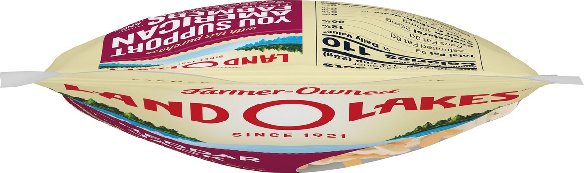 slide 2 of 9, Land O'Lakes Cheddar Jack Traditional Cut Shredded Cheese, 8 oz