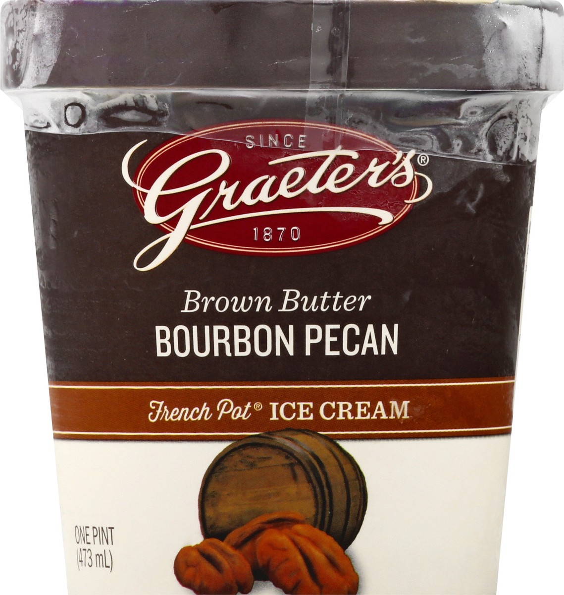 slide 6 of 9, Graeter's French Pot Brown Butter Bourbon Pecan Ice Cream 1 pt, 1 pint