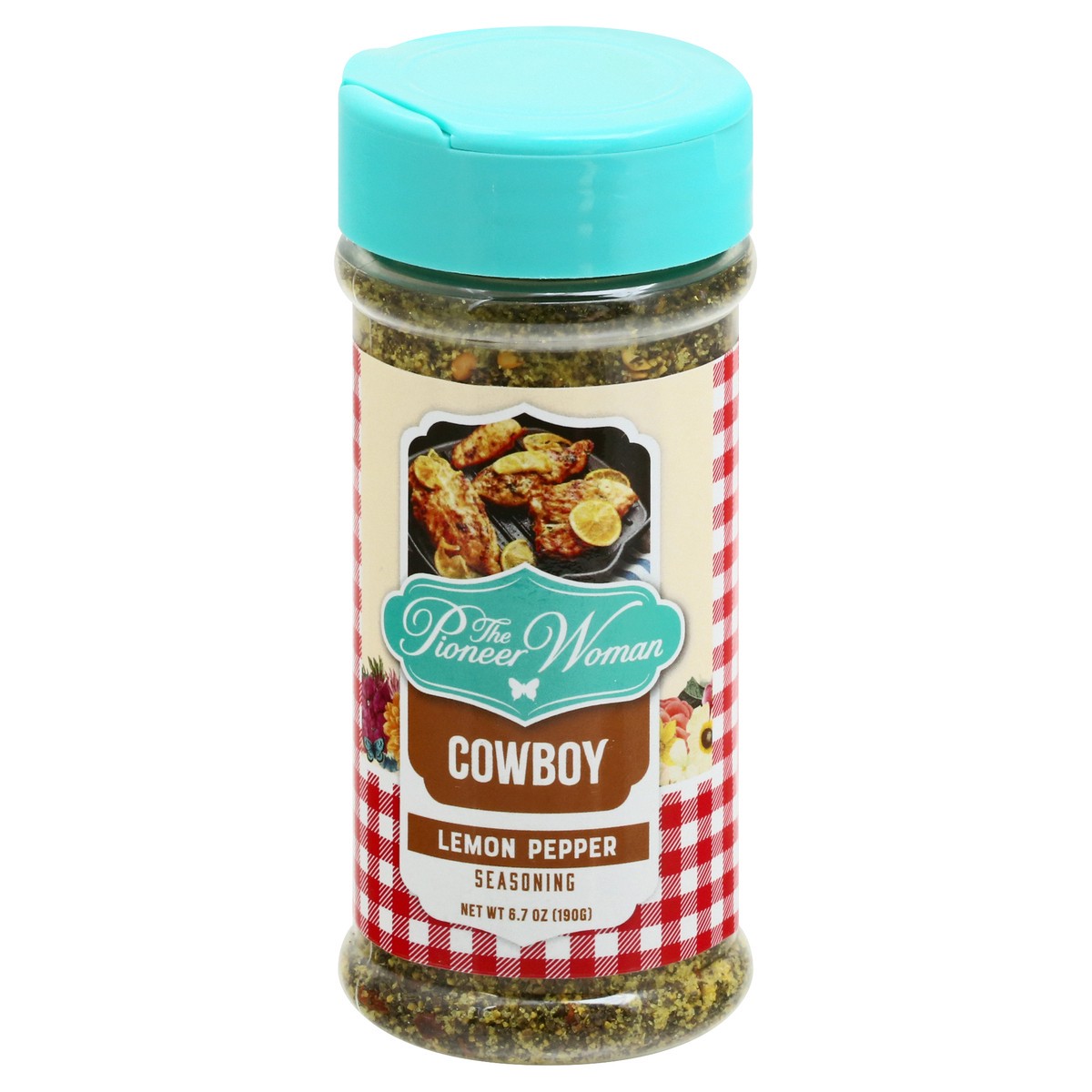 slide 1 of 9, The Pioneer Woman Cowboy Lemon Pepper Seasoning 6.7 oz, 6.7 oz