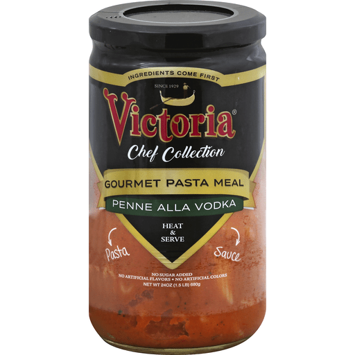 slide 1 of 1, Victoria Chef Collection Pasta Meal, Gourmet, Penne Marinara, 24 oz