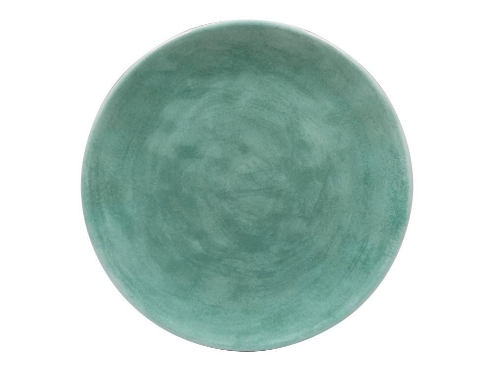 slide 1 of 1, TarHong Coupe Salad Plate - Turquoise, 1 ct