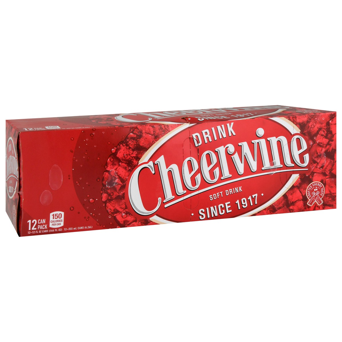 slide 11 of 13, Cheerwine 12 Pack Soft Drink 12 - 12 fl oz - 12 ct, 12 ct